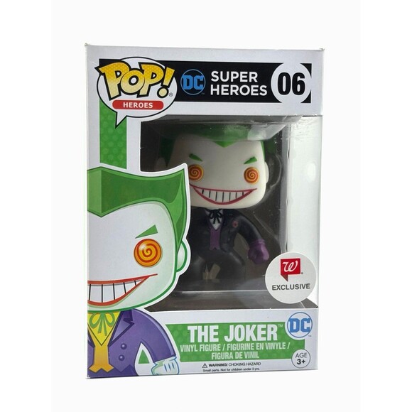 Funko Pop! DC Super Heroes #06 – The Joker (Walgreens Exclusive) - Picture 1 of 4